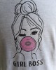 Hoodiedress Girl Boss Bubblegum